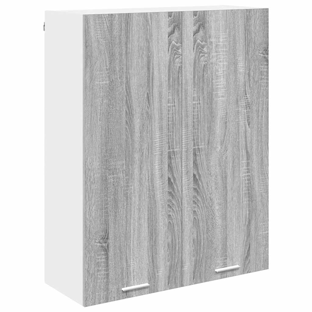 vidaXL Hängeschrank Graues Sonoma 80 x 31 x 100 cm Holzwerkstoff