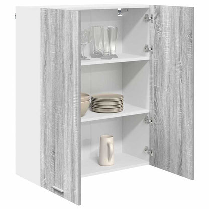 vidaXL Hängeschrank Graues Sonoma 80 x 31 x 100 cm Holzwerkstoff
