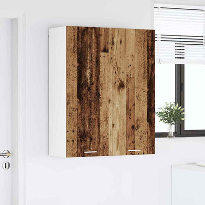 Hängeschrank mit Tür Altholz 80 x 31 x 100 cm Holzwerkstoff