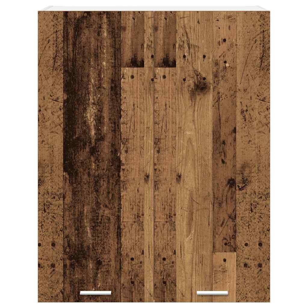 Hängeschrank mit Tür Altholz 80 x 31 x 100 cm Holzwerkstoff