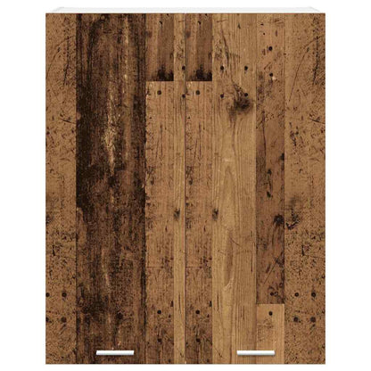Hängeschrank mit Tür Altholz 80 x 31 x 100 cm Holzwerkstoff