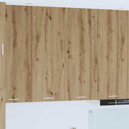 vidaXL Hängeschrank Artisan-Eiche 80 x 31 x 100 cm Holzwerkstoff