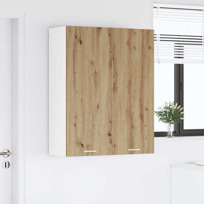 vidaXL Hängeschrank Artisan-Eiche 80 x 31 x 100 cm Holzwerkstoff