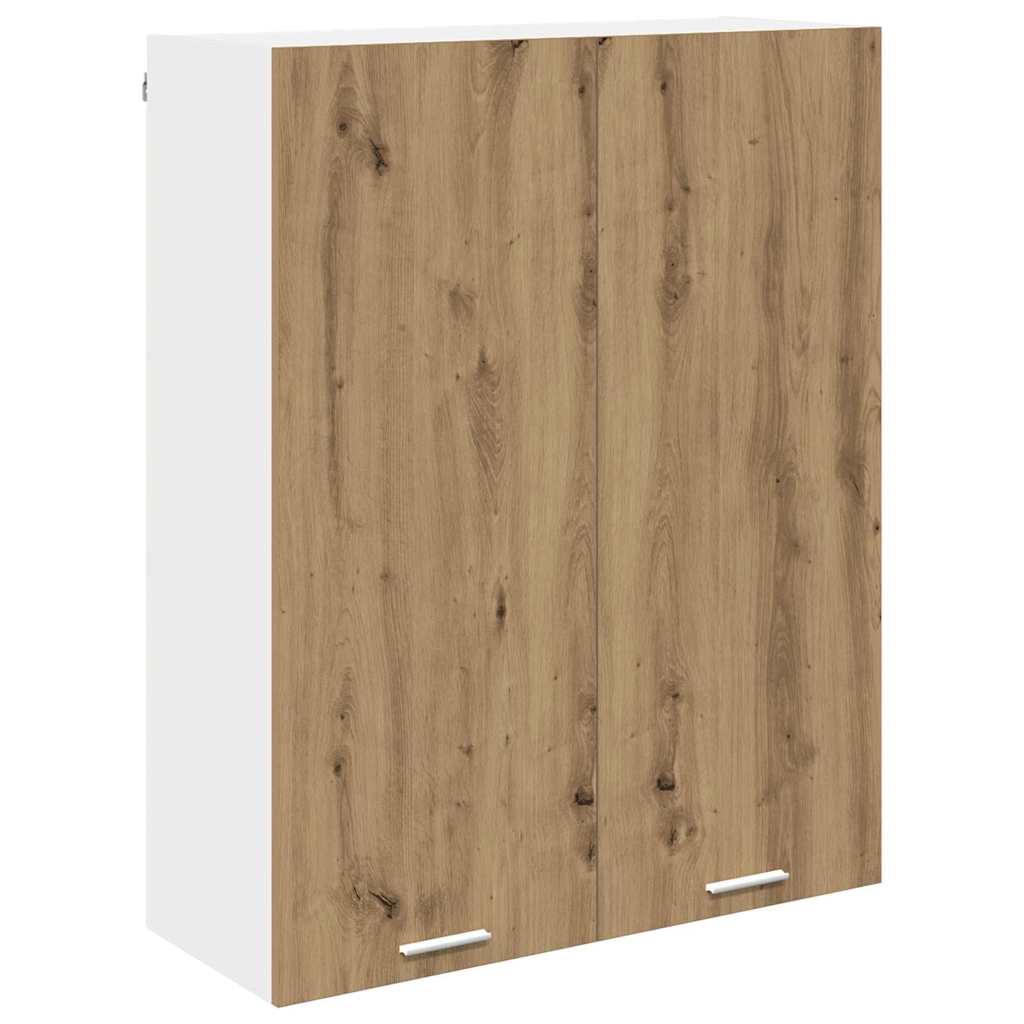 vidaXL Hängeschrank Artisan-Eiche 80 x 31 x 100 cm Holzwerkstoff