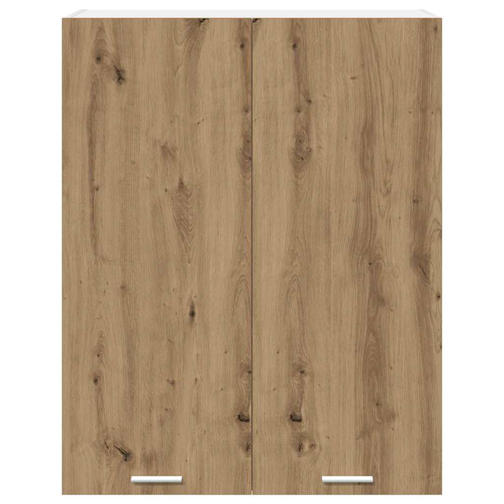 vidaXL Hängeschrank Artisan-Eiche 80 x 31 x 100 cm Holzwerkstoff