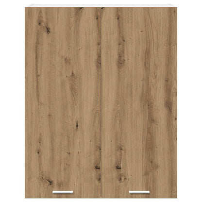 vidaXL Hängeschrank Artisan-Eiche 80 x 31 x 100 cm Holzwerkstoff