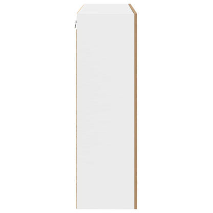 vidaXL Hängeschrank Artisan-Eiche 80 x 31 x 100 cm Holzwerkstoff
