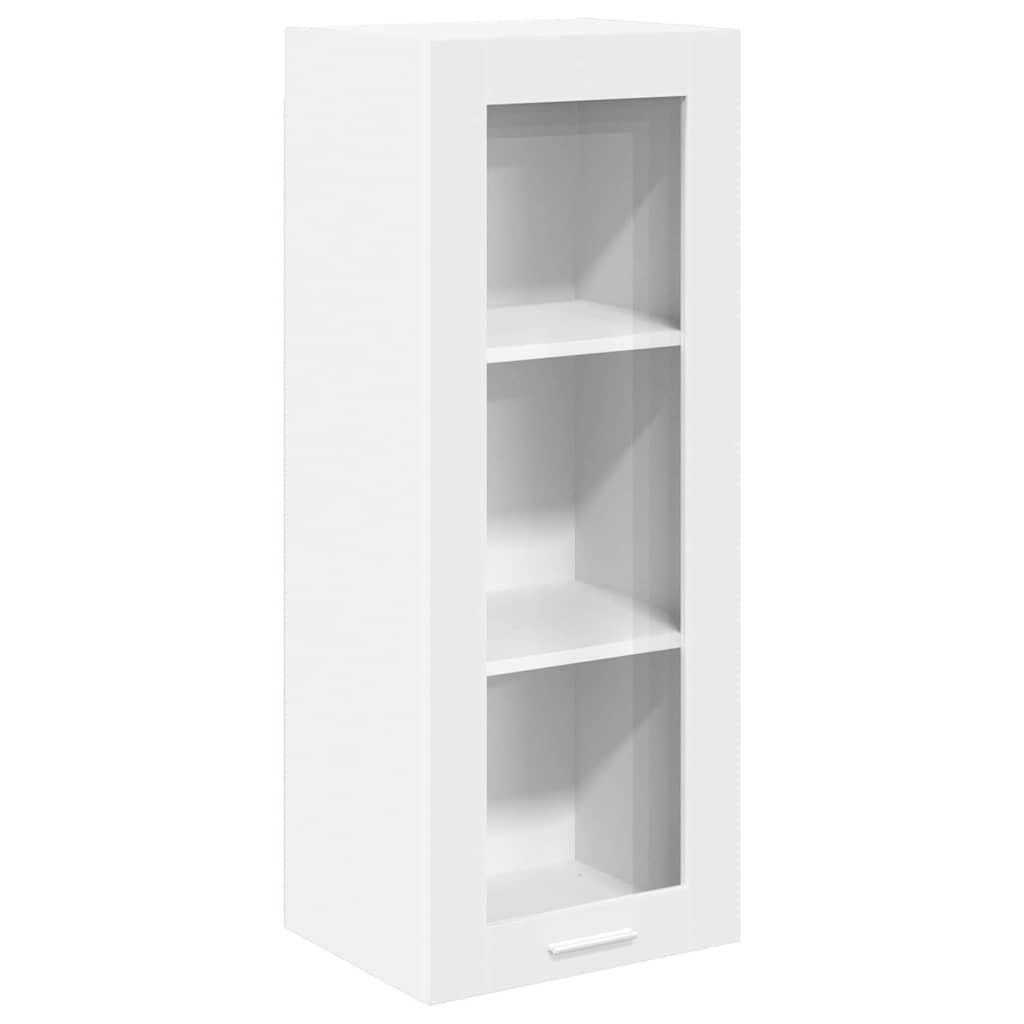 vidaXL Hängeschrank mit Speicher Weiß 40 x 31 x 100 cm Holzwerkstoff