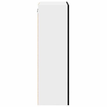 vidaXL Hängeschrank mit Speicher Schwarz Eichen-Optik 40 x 31 x 100 cm