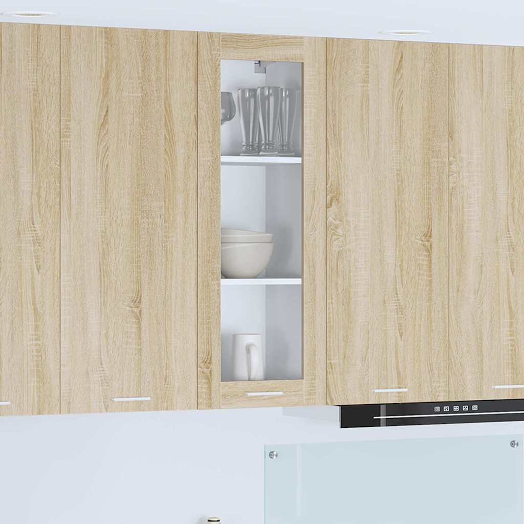 vidaXL Hängeschrank Sonoma-Eiche 40 x 31 x 100 cm Holzwerkstoff
