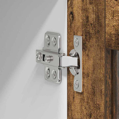 vidaXL Hängeschrank Geräucherte Eiche 40 x 31 x 100 cm Holzwerkstoff