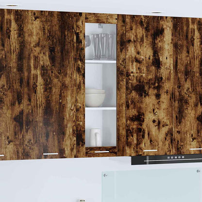 vidaXL Hängeschrank Geräucherte Eiche 40 x 31 x 100 cm Holzwerkstoff