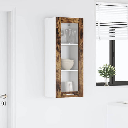 vidaXL Hängeschrank Geräucherte Eiche 40 x 31 x 100 cm Holzwerkstoff