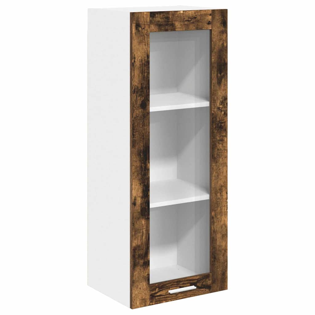 vidaXL Hängeschrank Geräucherte Eiche 40 x 31 x 100 cm Holzwerkstoff