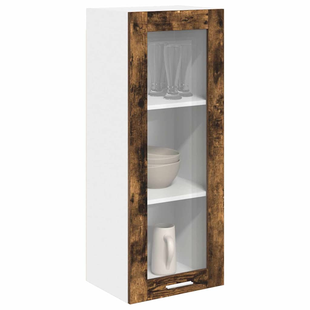 vidaXL Hängeschrank Geräucherte Eiche 40 x 31 x 100 cm Holzwerkstoff