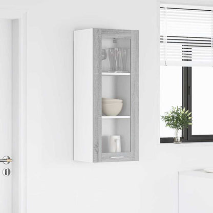 vidaXL Hängeschrank Graues Sonoma 40 x 31 x 100 cm Holzwerkstoff