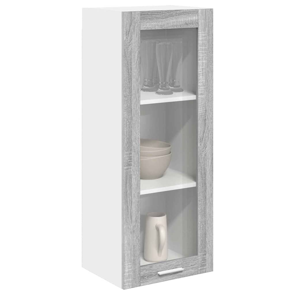 vidaXL Hängeschrank Graues Sonoma 40 x 31 x 100 cm Holzwerkstoff