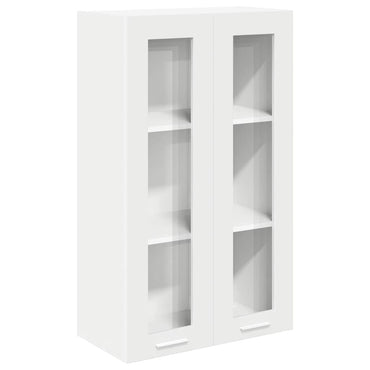 vidaXL Hängeschrank mit Speicher Weiß 60 x 31 x 100 cm Holzwerkstoff