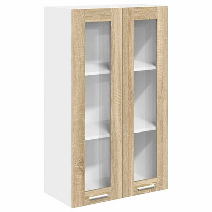 vidaXL Hängeschrank Sonoma-Eiche 60 x 31 x 100 cm Holzwerkstoff