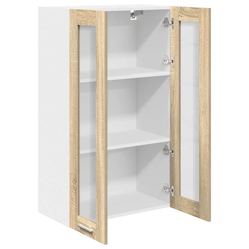 vidaXL Hängeschrank Sonoma-Eiche 60 x 31 x 100 cm Holzwerkstoff