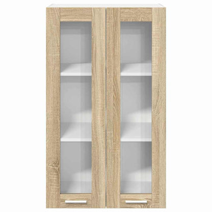 vidaXL Hängeschrank Sonoma-Eiche 60 x 31 x 100 cm Holzwerkstoff