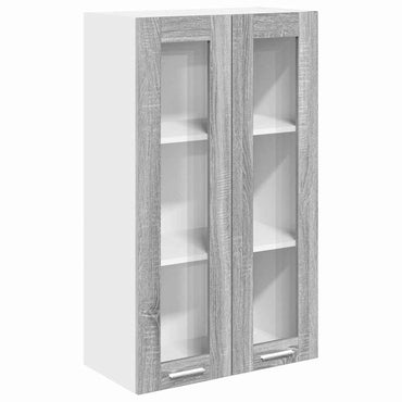 vidaXL Hängeschrank Graues Sonoma 60 x 31 x 100 cm Holzwerkstoff