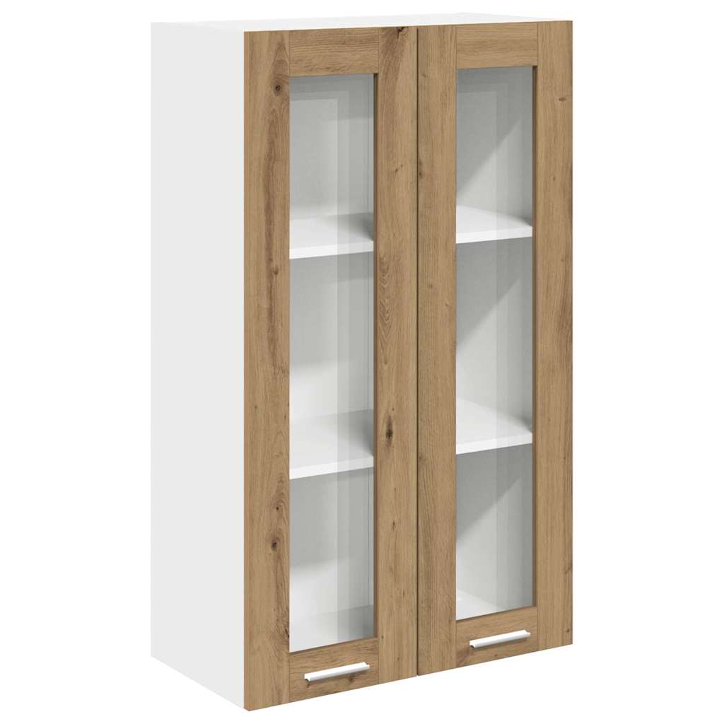 vidaXL Hängeschrank Artisan-Eiche 60 x 31 x 100 cm Holzwerkstoff