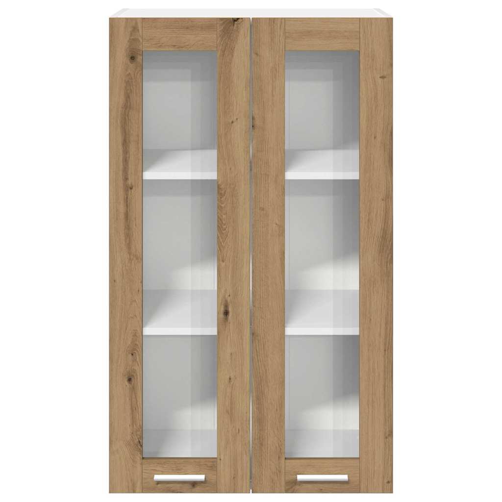 vidaXL Hängeschrank Artisan-Eiche 60 x 31 x 100 cm Holzwerkstoff