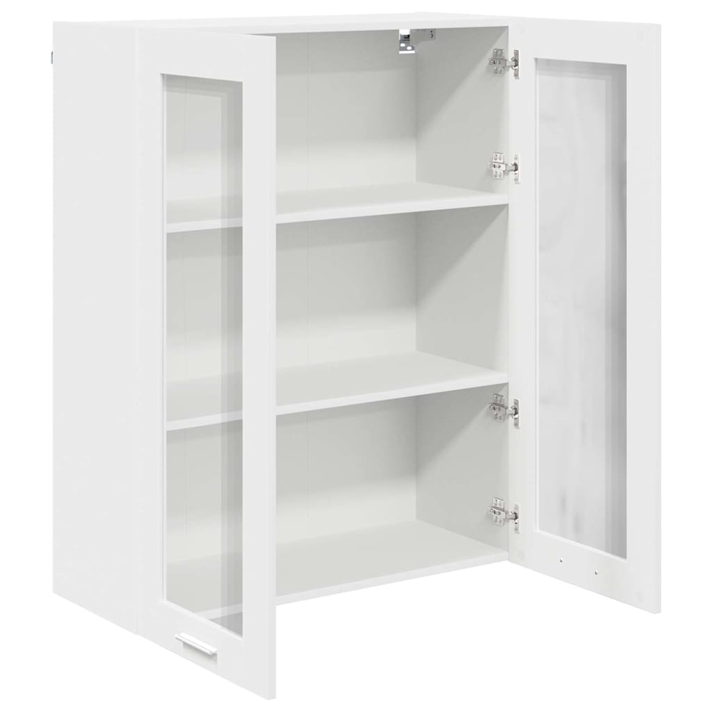 vidaXL Hängeschrank mit Speicher Weiß 80 x 31 x 100 cm Holzwerkstoff