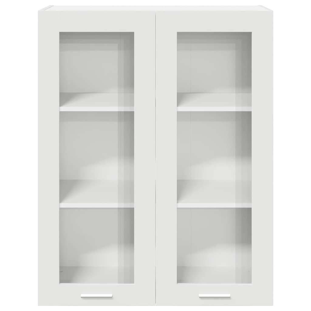 vidaXL Hängeschrank mit Speicher Weiß 80 x 31 x 100 cm Holzwerkstoff