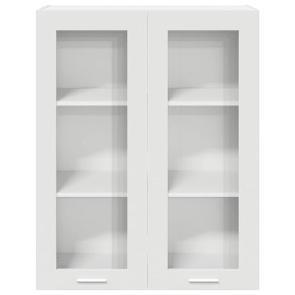 vidaXL Hängeschrank mit Speicher Weiß 80 x 31 x 100 cm Holzwerkstoff