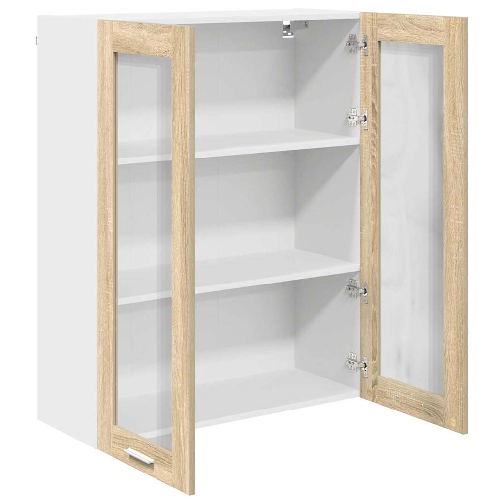 Hängeschrank Sonoma-Eiche 80 x 31 x 100 cm Holzwerkstoff