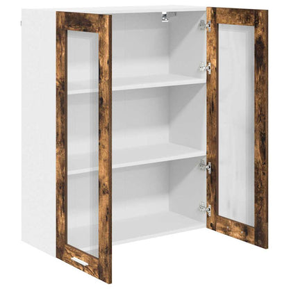 vidaXL Hängeschrank Geräucherte Eiche 80 x 31 x 100 cm Holzwerkstoff