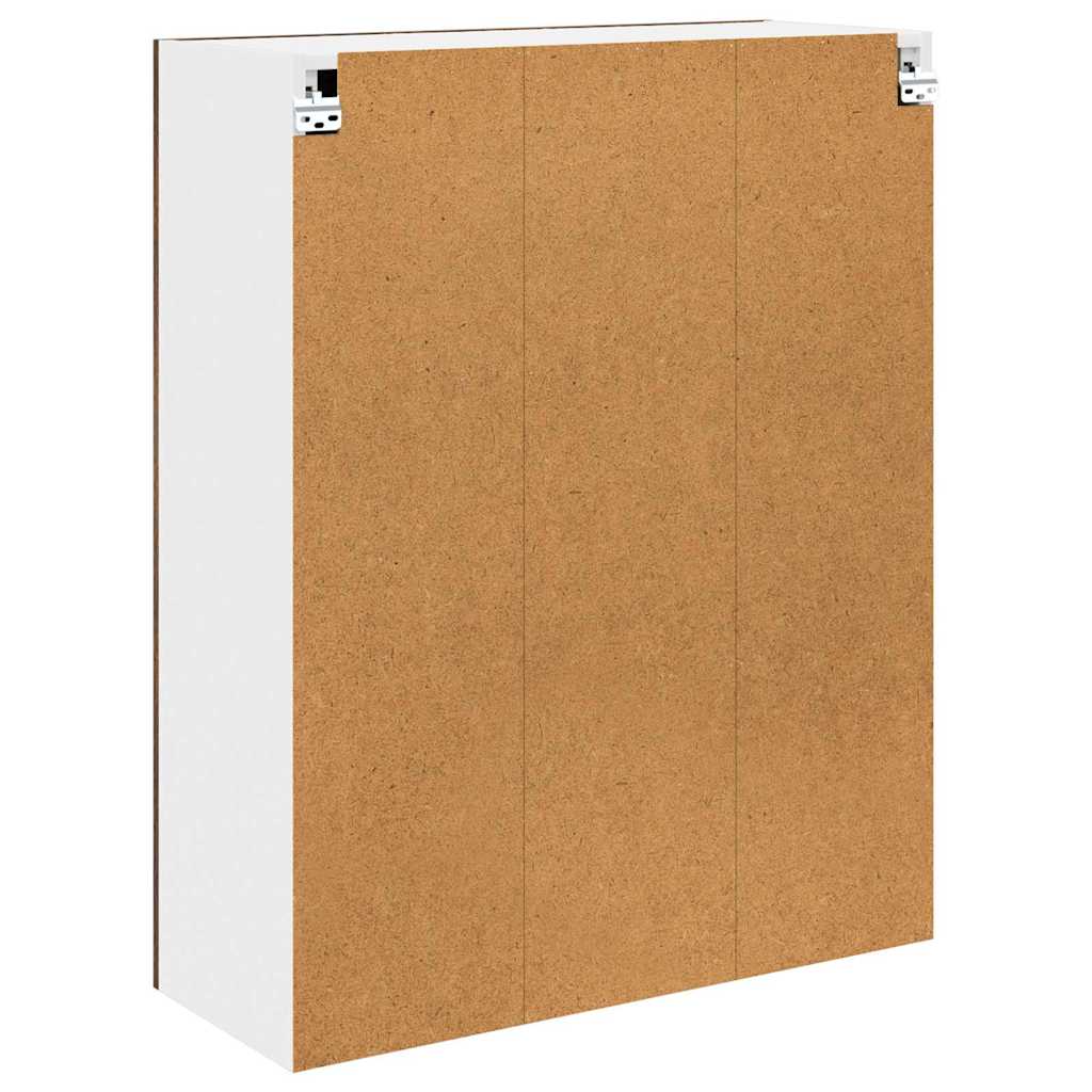 vidaXL Hängeschrank Geräucherte Eiche 80 x 31 x 100 cm Holzwerkstoff