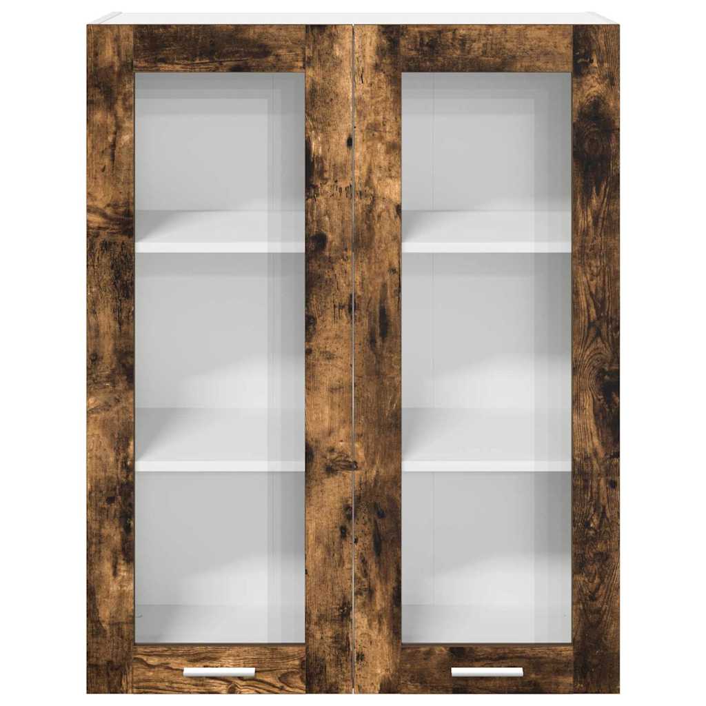 vidaXL Hängeschrank Geräucherte Eiche 80 x 31 x 100 cm Holzwerkstoff