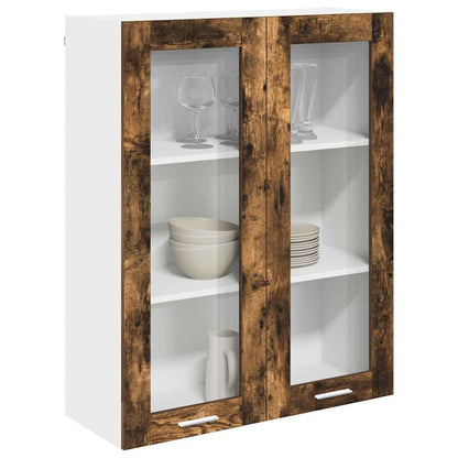 vidaXL Hängeschrank Geräucherte Eiche 80 x 31 x 100 cm Holzwerkstoff