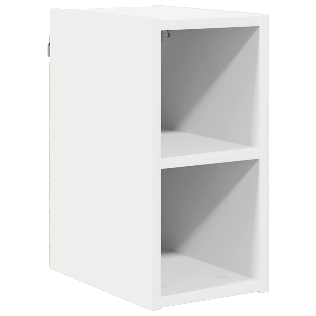 vidaXL Hängeschrank mit Speicher Weiß 20 x 29,5 x 40 cm Holzwerkstoff