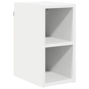 vidaXL Hängeschrank mit Speicher Weiß 20 x 29,5 x 40 cm Holzwerkstoff