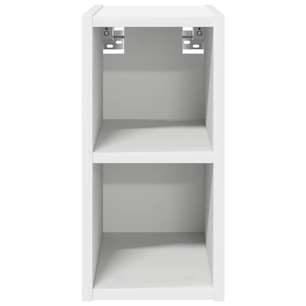 vidaXL Hängeschrank mit Speicher Weiß 20 x 29,5 x 40 cm Holzwerkstoff