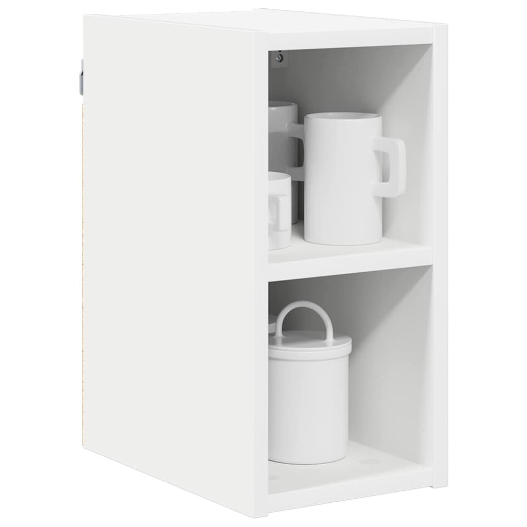 vidaXL Hängeschrank mit Speicher Weiß 20 x 29,5 x 40 cm Holzwerkstoff