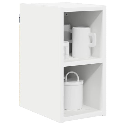 vidaXL Hängeschrank mit Speicher Weiß 20 x 29,5 x 40 cm Holzwerkstoff