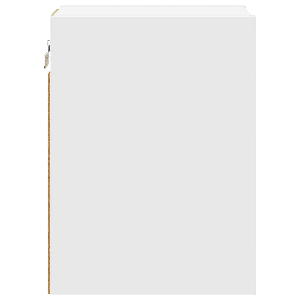 vidaXL Hängeschrank mit Speicher Weiß 20 x 29,5 x 40 cm Holzwerkstoff