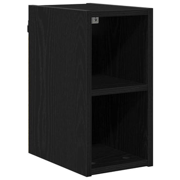 vidaXL Hängeschrank Schwarz Eichen-Optik 20 x 29,5 x 40 cm