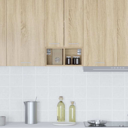 vidaXL Hängeschrank Sonoma-Eiche 20 x 29,5 x 40 cm Holzwerkstoff