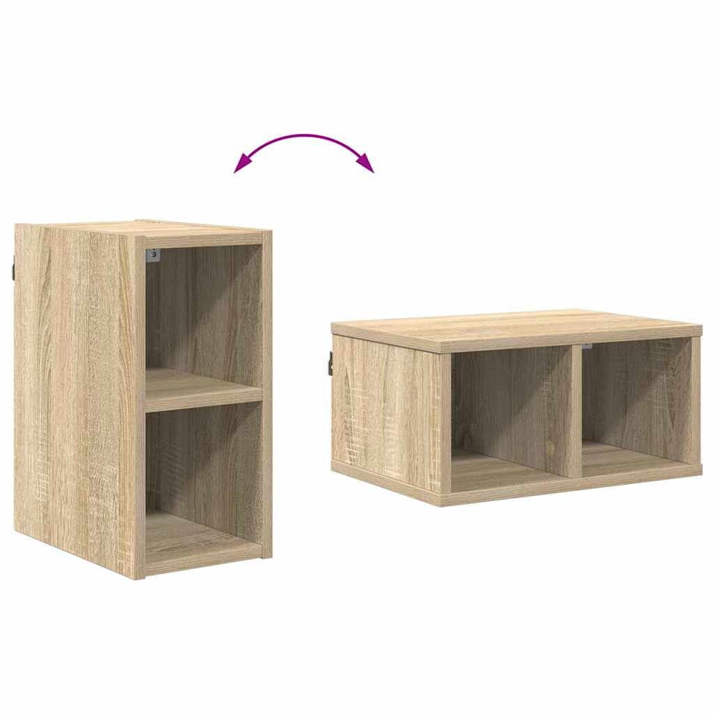 vidaXL Hängeschrank Sonoma-Eiche 20 x 29,5 x 40 cm Holzwerkstoff