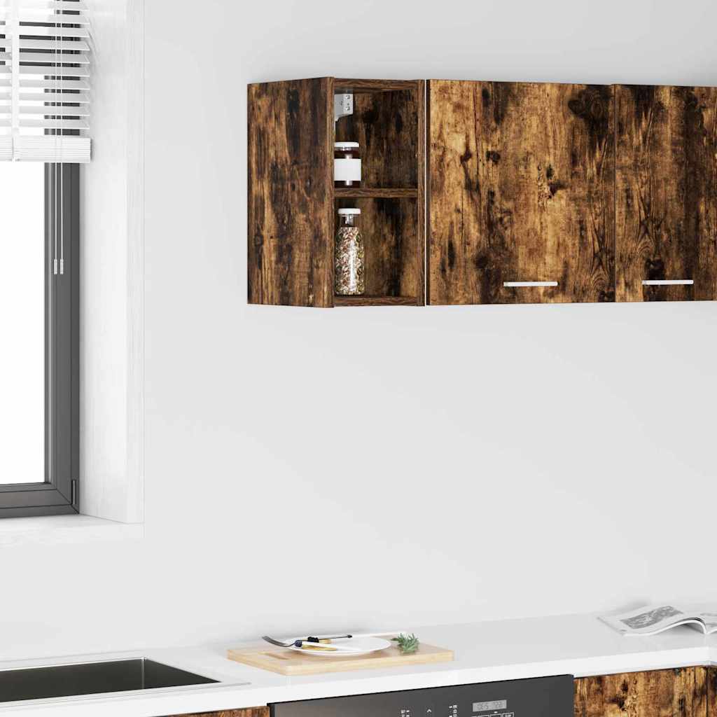 vidaXL Hängeschrank Geräucherte Eiche 20 x 29,5 x 40 cm Holzwerkstoff