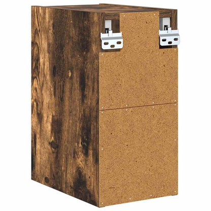vidaXL Hängeschrank Geräucherte Eiche 20 x 29,5 x 40 cm Holzwerkstoff