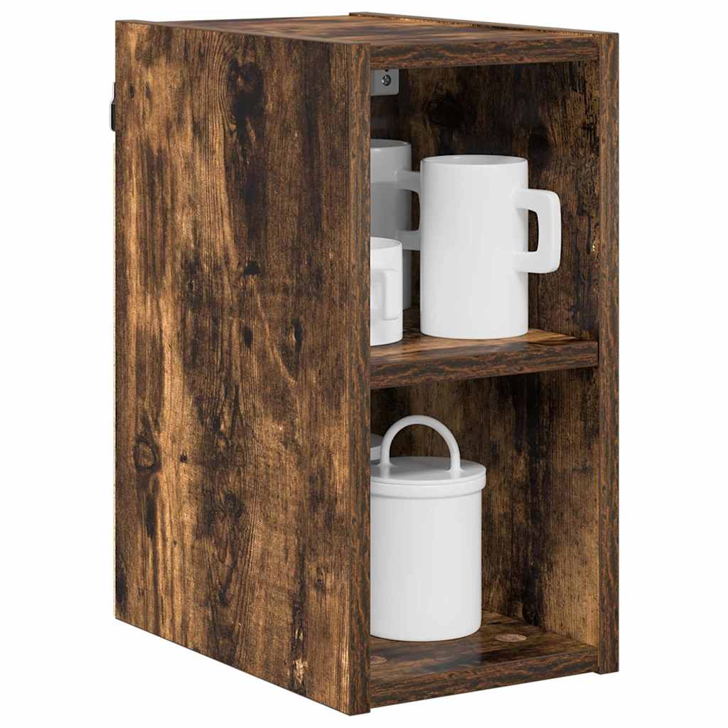 vidaXL Hängeschrank Geräucherte Eiche 20 x 29,5 x 40 cm Holzwerkstoff