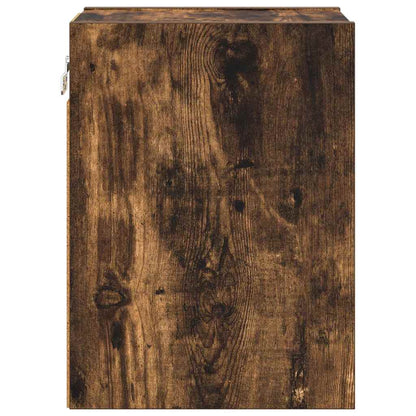 vidaXL Hängeschrank Geräucherte Eiche 20 x 29,5 x 40 cm Holzwerkstoff