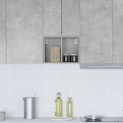 vidaXL Hängeschrank Beton Grau 30 x 29,5 x 40 cm Holzwerkstoff